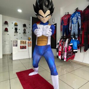 Traje y cabezón de vegeta