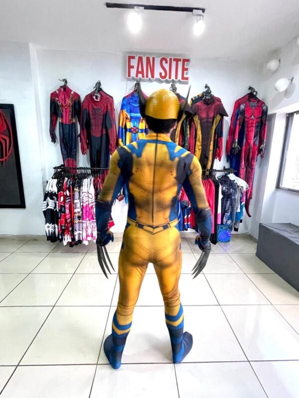 Mutante traje, casco y garras para adulto - Imagen 3