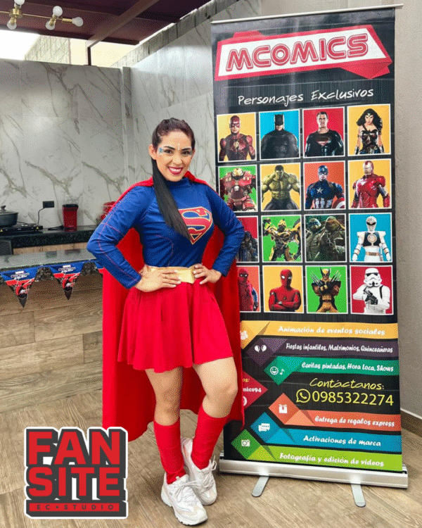 SuperGirl traje clásico