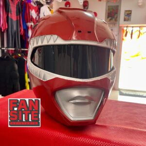 Casco Power Ranger Rojo Mighty Morphin