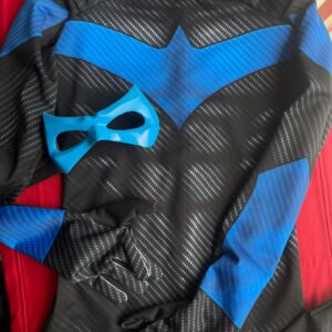 Nightwing con antifaz azul